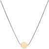 Lit Wall Crystal Necklaces for Women 10mm 18K Gold White Plated Crystal Pendant Natural Stone Necklace Adjustable Gemstone Necklace Healing Crystal Necklace Silver Necklaces for Women(Citrine)