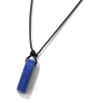 Crystal Necklaces for Women Gemstone Pendant Necklace Adjustable Handmade Black Rope Natural Stone Spiritual Necklace Energy Crystals and Healing Stones Necklace for Men(lapis lazuli)