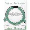 Healing Crystal Bracelet for Women 8mm Natural Stone Crystal Beaded Bracelets Adjustable Handmade Gemstone Bracelet Healing Jewelry Mother’s Day Gifts for Women(jade)
