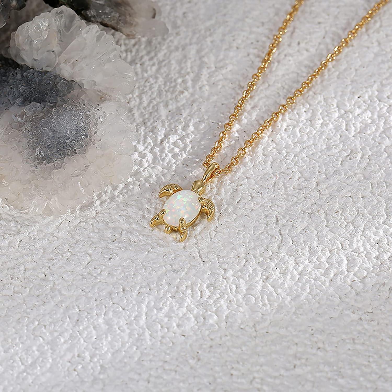 image:imageLit Wall Gold Pendant Necklace for Women 18K Gold Plated Dainty Gold Necklace for Women Jewelry Gift for HerTurtle