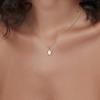 Lit Wall Gold Pendant Necklace for Women 18K Gold Plated Dainty Gold Necklace for Women, Jewelry Gift for Her(Turtle)