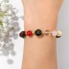 Zodiac Bracelets for Women 12 Constellations 8mm Healing Crystal Bracelet Mens Black Beaded Bracelets Natural Stone Bracelets Birthstone Gifts Zodiac Gifts for Women(Capricorn)