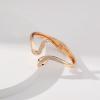 Chunky Gold Cuff Bacelets for Women 14K Gold Plated Thick Gold Bangles Non Tarnish Gold Bangle Bracelets Wide Bracelets for Women(snake-gold)