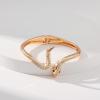 Chunky Gold Cuff Bacelets for Women 14K Gold Plated Thick Gold Bangles Non Tarnish Gold Bangle Bracelets Wide Bracelets for Women(snake-gold)