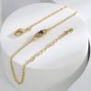 Gold Bracelet for Women 18K Gold Plated Dainty Gold Bracelets Non Tarnish Cuban Chain Link Bracelet Gold Charm Bracelet for Women(Evil Eye)