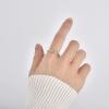 Lit Wall Gold Rings for Women 18K Gold Plated Adjustable Dainty Minimalist Ring Gold Rings for Women(leaf)