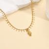 Lit Wall Gold Anklets for Women 18K Gold Plated Adjustable Summer Simple Foot Jewelry Ankle Bracelet for Women(Conch Shell)