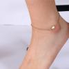 Lit Wall Gold Anklets for Women 18K Gold Plated Adjustable Summer Simple Foot Jewelry Ankle Bracelet for Women(Turtle)