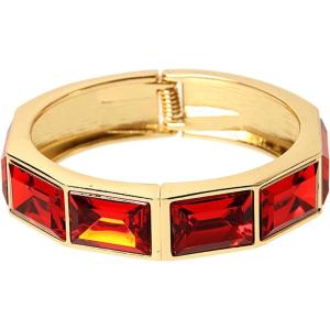 Gold Bangle Bracelets for Women Trendy Acrylic Cuff Bracelet Multi-colors Gold Chunky Bangles Birthday Christmas Jewelry Gifts for Women Girls